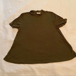 Flowy High Neck Anthropologie Top